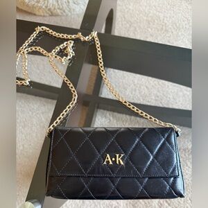 Beautiful and unique Lithuanian designers Agne Krasauskas lamb skin leather bag.